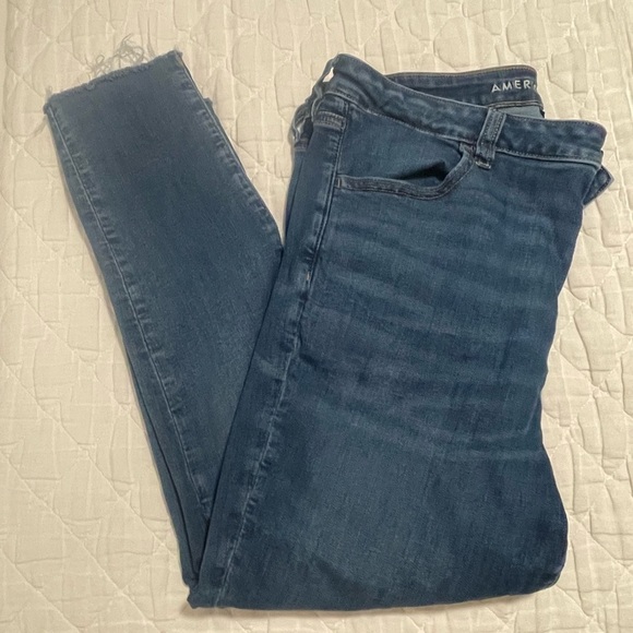 American Eagle Outfitters Denim - American Eagle Dark Blue Skinny Jeans